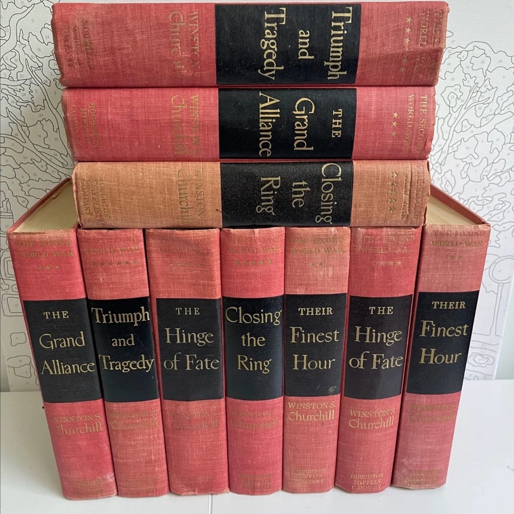 THE SECOND WORLD WAR WINSTON CHURCHILL BOOKS 1948-1953 (Buyer's Choice)